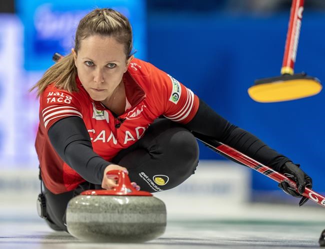 Canada's Homan rolls to win over Estonia's Turmann at world women's curling  playdowns 