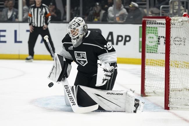 Kings hoping goaltender Cam Talbot can return to early form as Stanley ...