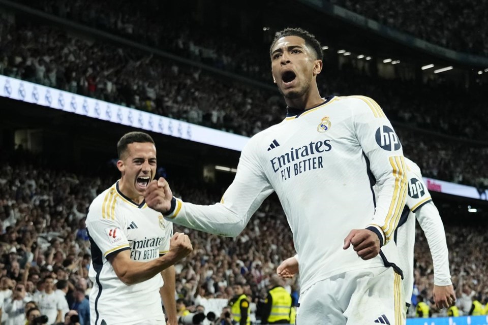 Real Madrid can clinch Spanish league title as it seeks another Champions League crown