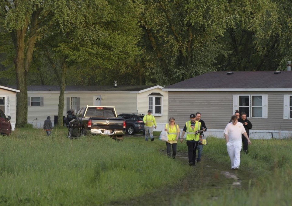 Severe storms batter the Midwest, including reported tornadoes that