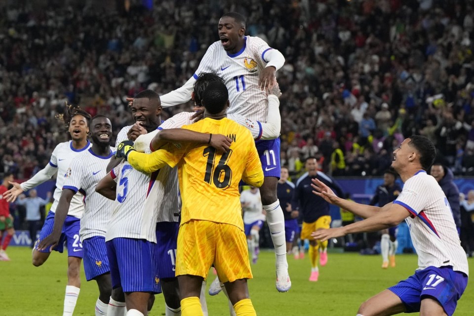 France beats Portugal 53 in a penalty shootout in Euro 2024