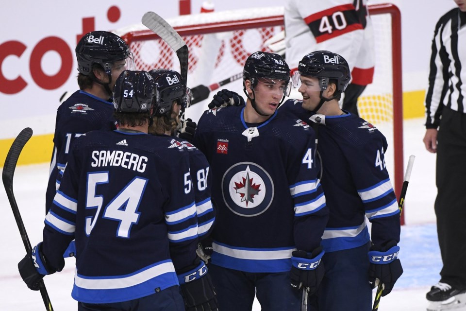 Jets sign defenceman Simon Lundmark to a one year two way contract extension Elliot Lake News