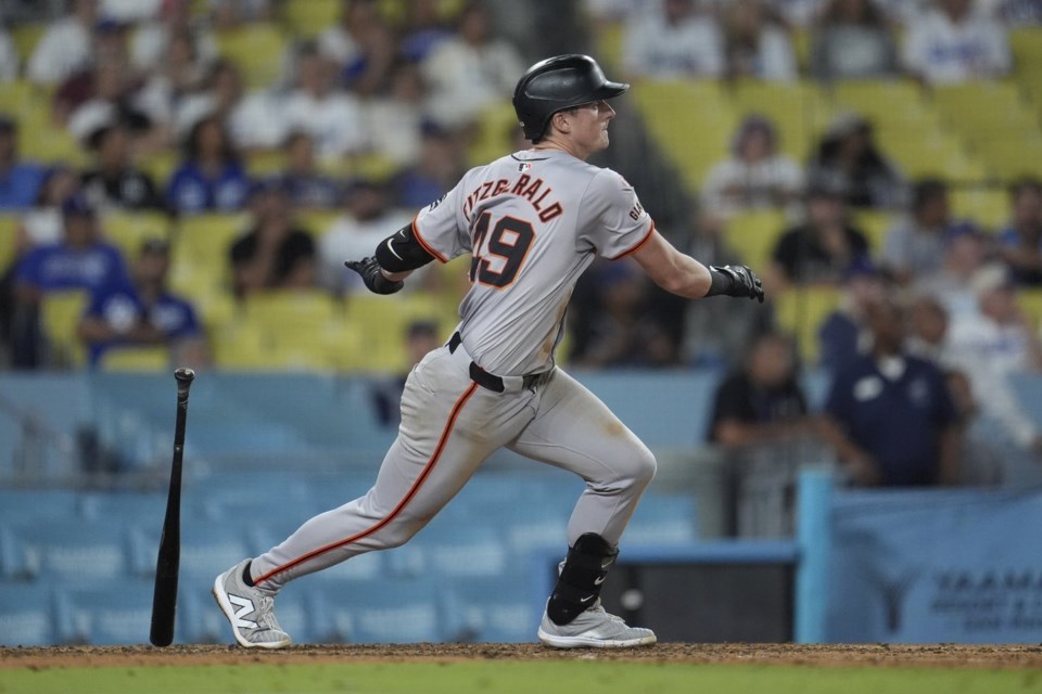 Tyler Fitzgerald first Giants rookie to homer in 5 consecutive