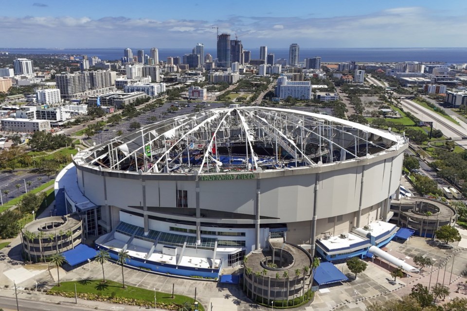 St. Petersburg council rejects immediate repair to Rays' ballpark roof