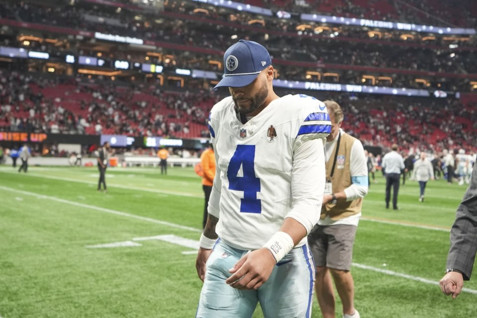 Cowboys QB Dak Prescott out at least 1 game as team evaluates hamstring