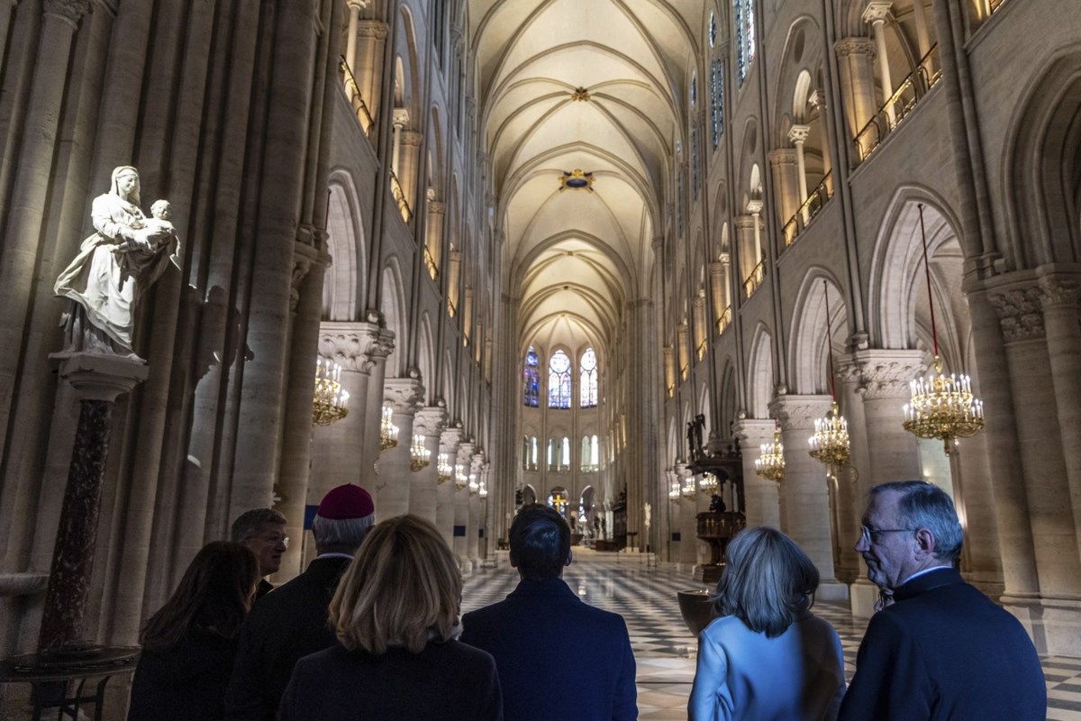 The world gets its first glimpse inside Notre Dame Cathedral after 5