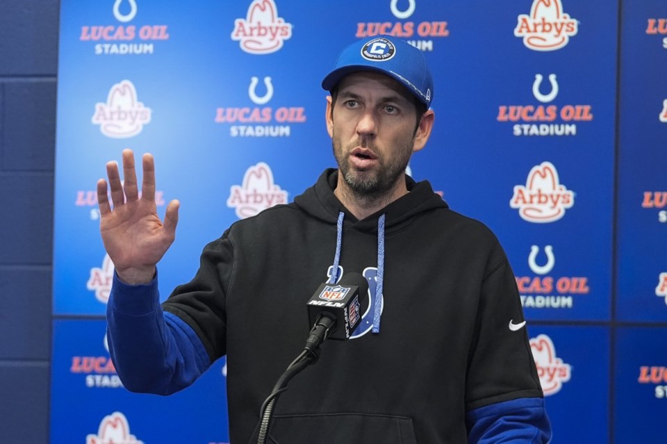 Shane Steichen eager to move forward with Colts. Defensive coordinator Gus  Bradley won't be back - Coast Reporter