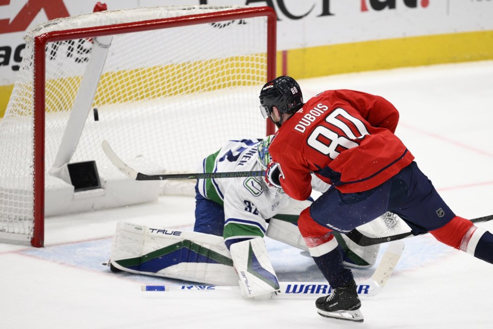 Capitals beat Canucks 21 in overtime Vancouver Is Awesome