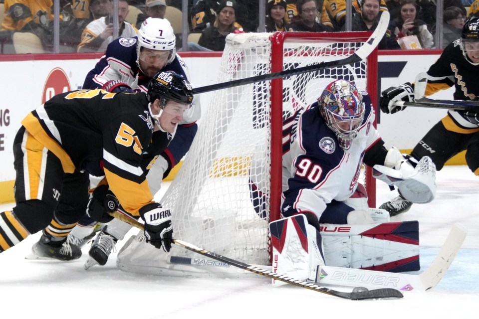 Marchenko, Johnson help Blue Jackets rally past Penguins in shootout, 4