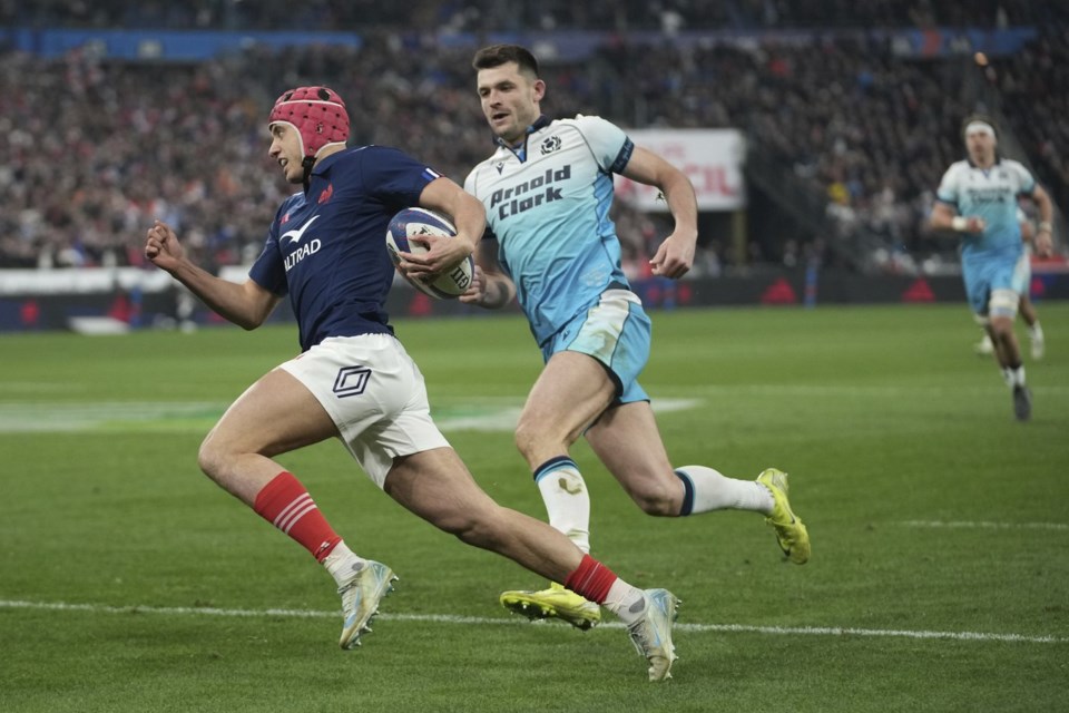 France wins Six Nations after beating Scotland with record flourish