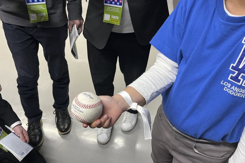 A 10-year-old boy in Tokyo ended up with Shohei Ohtani