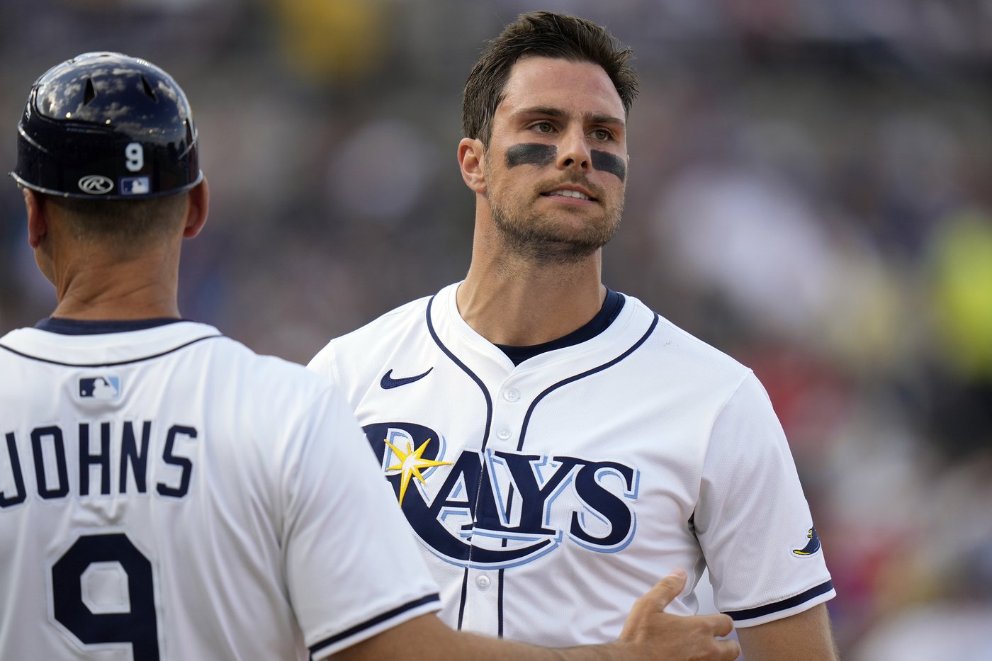 Rays put Lowe on IL with strained oblique and give 29-year-old Jake Mangum  a shot to make MLB debut - Powell River Peak