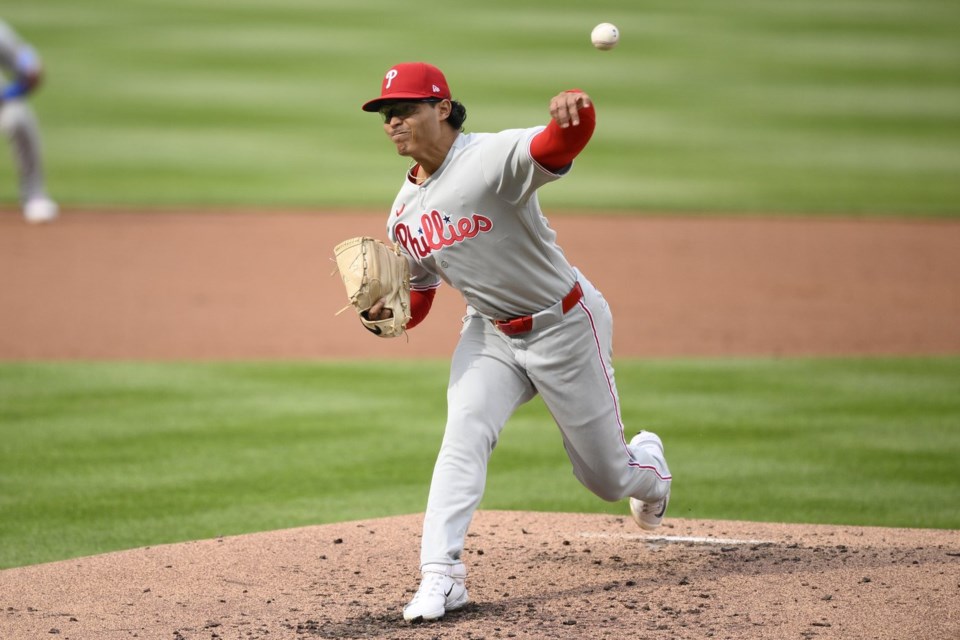 Jesús Luzardo strikes out 11 in his debut for the Philadelphia Phillies - St. Albert News
