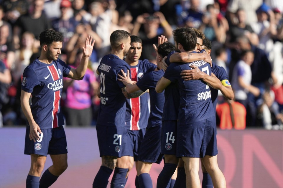 PSG wins record-extending 13th Ligue 1 title with six games to spare