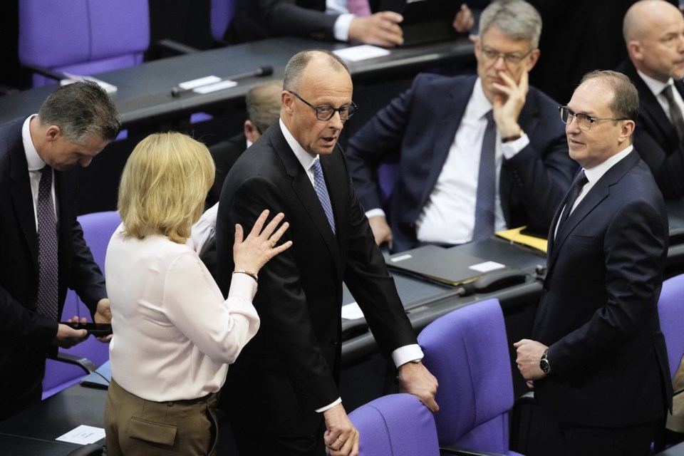 Friedrich Merz's bid to become Germany's chancellor fails in parliament in a stunning defeat