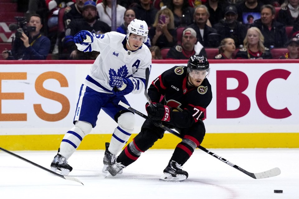 Marner set to suit up for Leafs in Game 1 against Panthers after birth of first child
