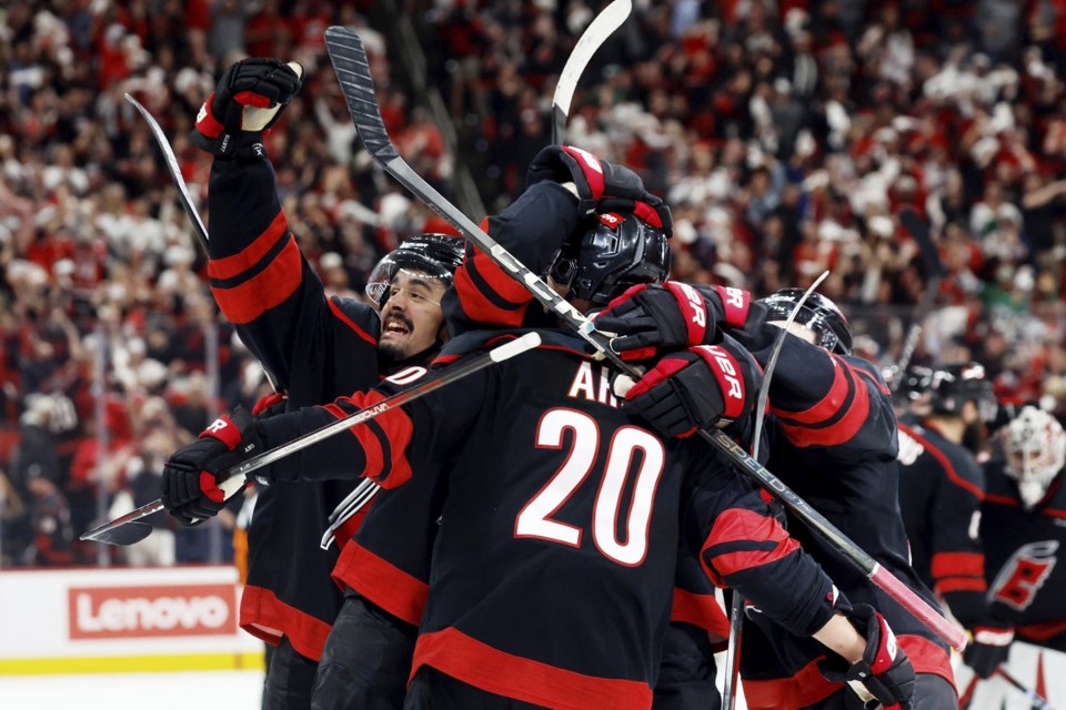 The Carolina Hurricanes have had postseason power-play problems. Now they're off to a strong start