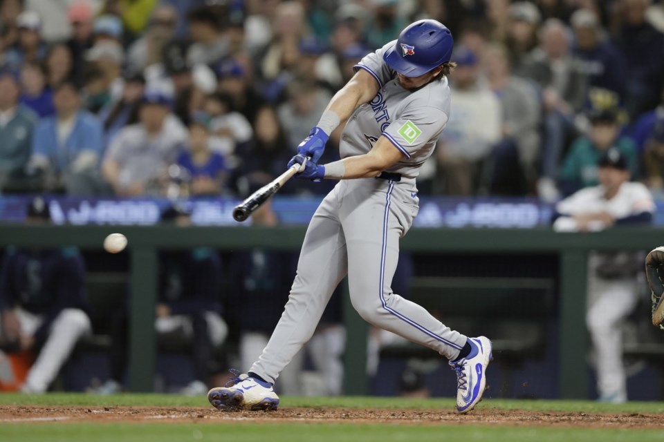 Bichette, Barger propel Blue Jays to 6-3 comeback win over Mariners