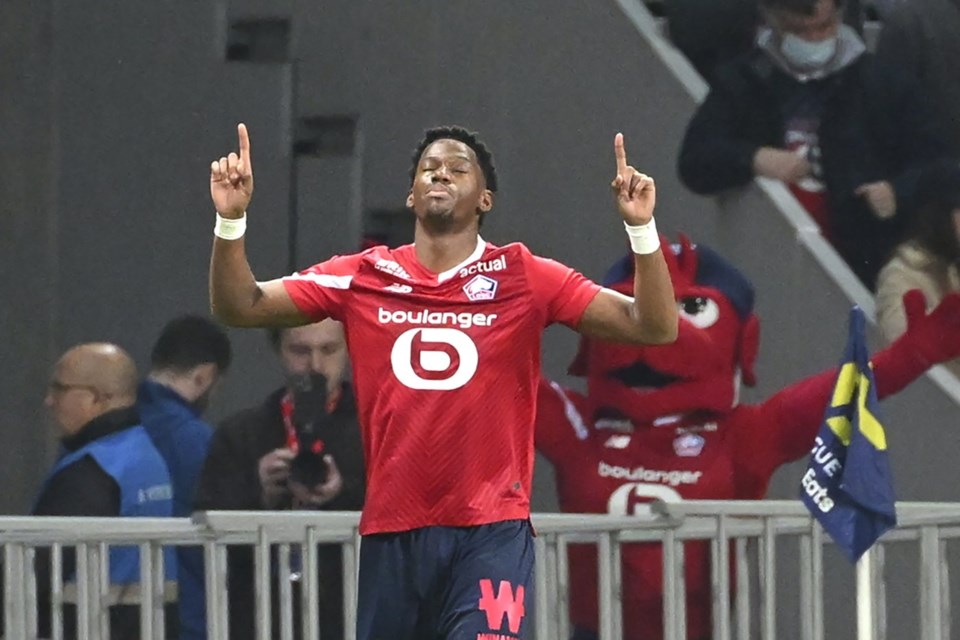 Canadian star forward Jonathan David on the move from France's Lille, but to where?