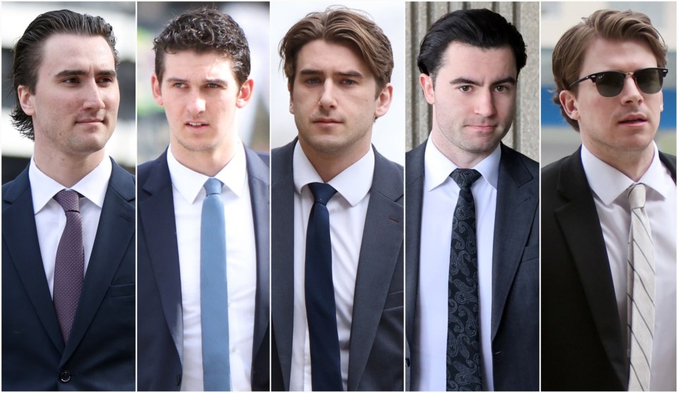 Complainant to continue testifying at hockey players' sexual assault trial