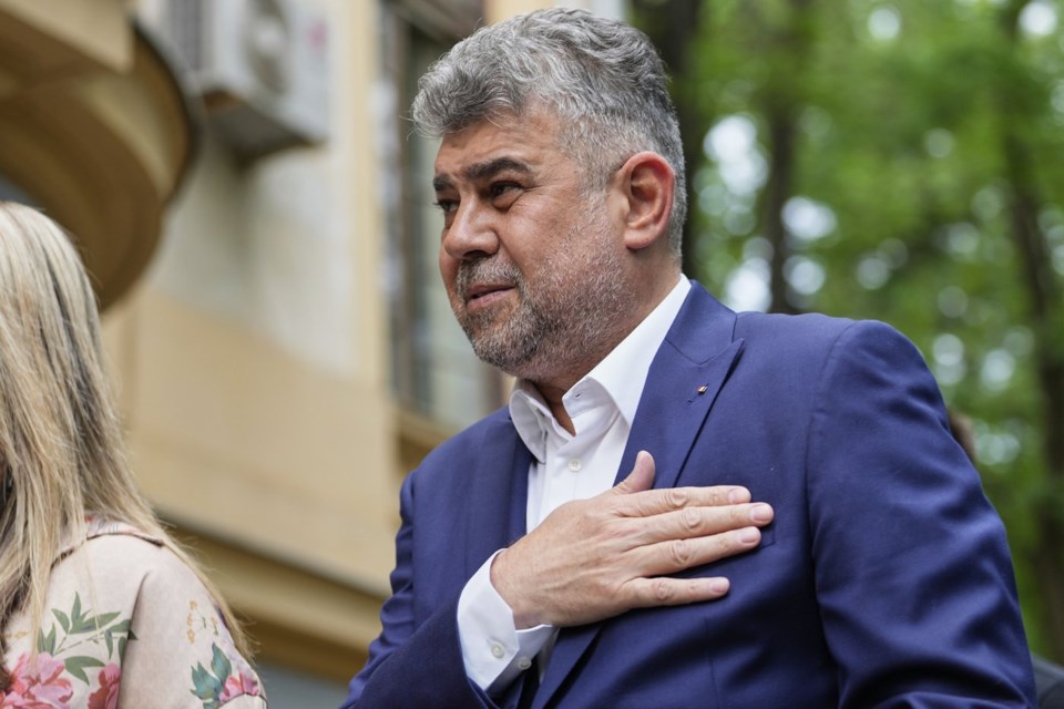 Romanian premier resigns after his coalition's candidate fails to advance in presidential runoff