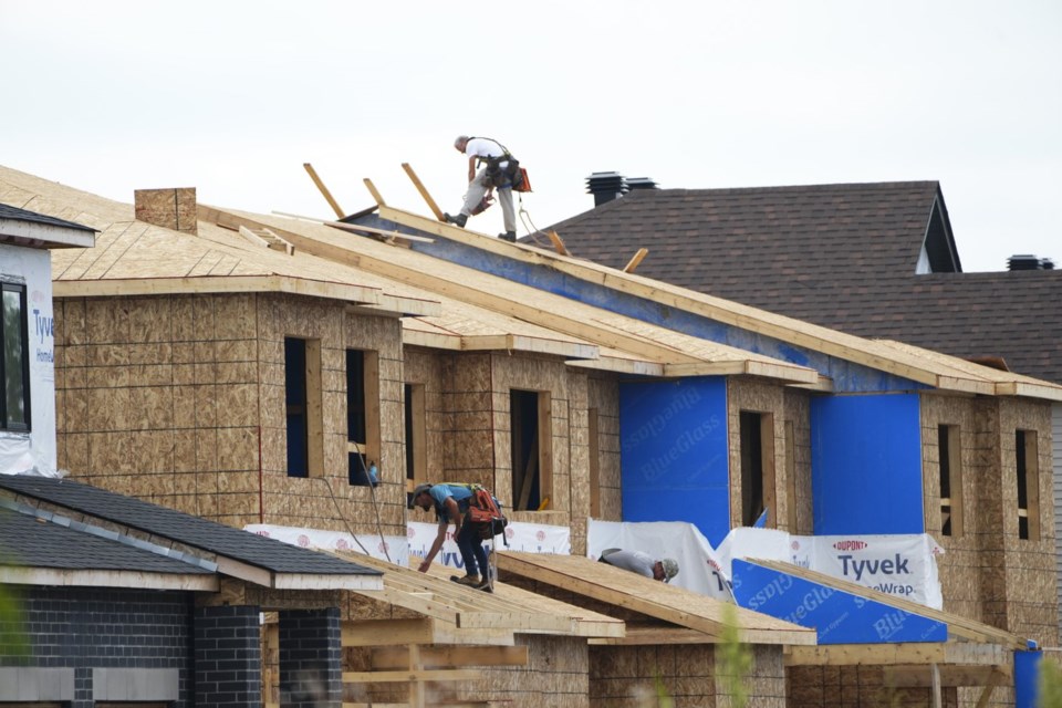 Annual pace of housing starts in April up 30 per cent from March: CMHC