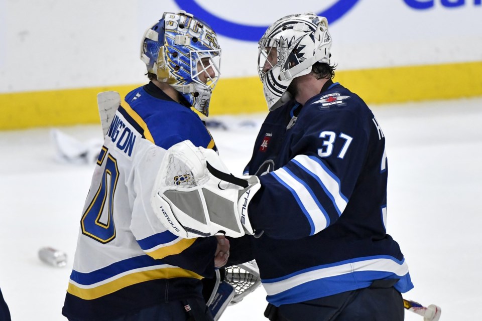 After some first-round struggles Jets goalie Hellebuyck gets clean slate agsint Stars
