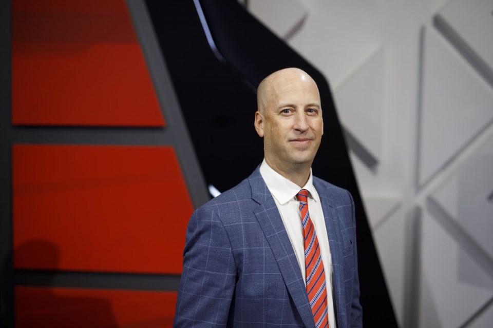 CFL commissioner Stewart Johnston, the former president of The Sports Network (TSN), is photographed at TSN's studios in Toronto, Thursday, Oct. 17, 2019. THE CANADIAN PRESS/Cole Burston
