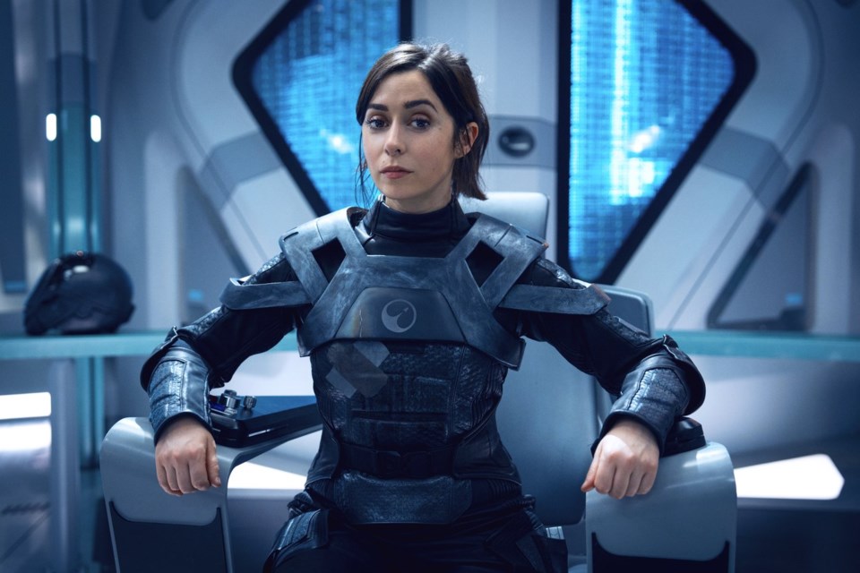 This image released by Netflix shows Cristin Milioti in a scene from 