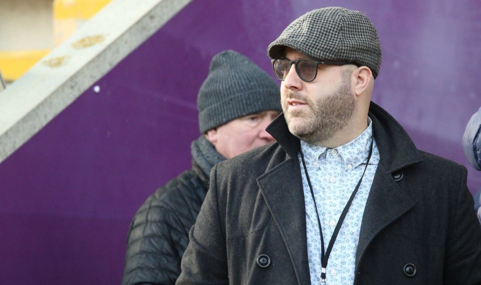 This undated handout photo shows Canadian Eric Perez, chairman and CEO of Truro City FC, which has won promotion to the fifth tier of English soccer. THE CANADIAN PRESS/Handout — Truro City, Eric Perez (Mandatory Credit)