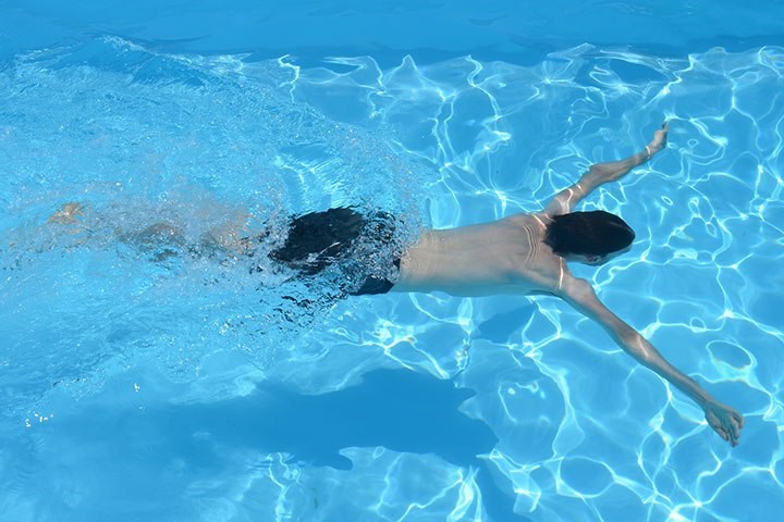 swimming