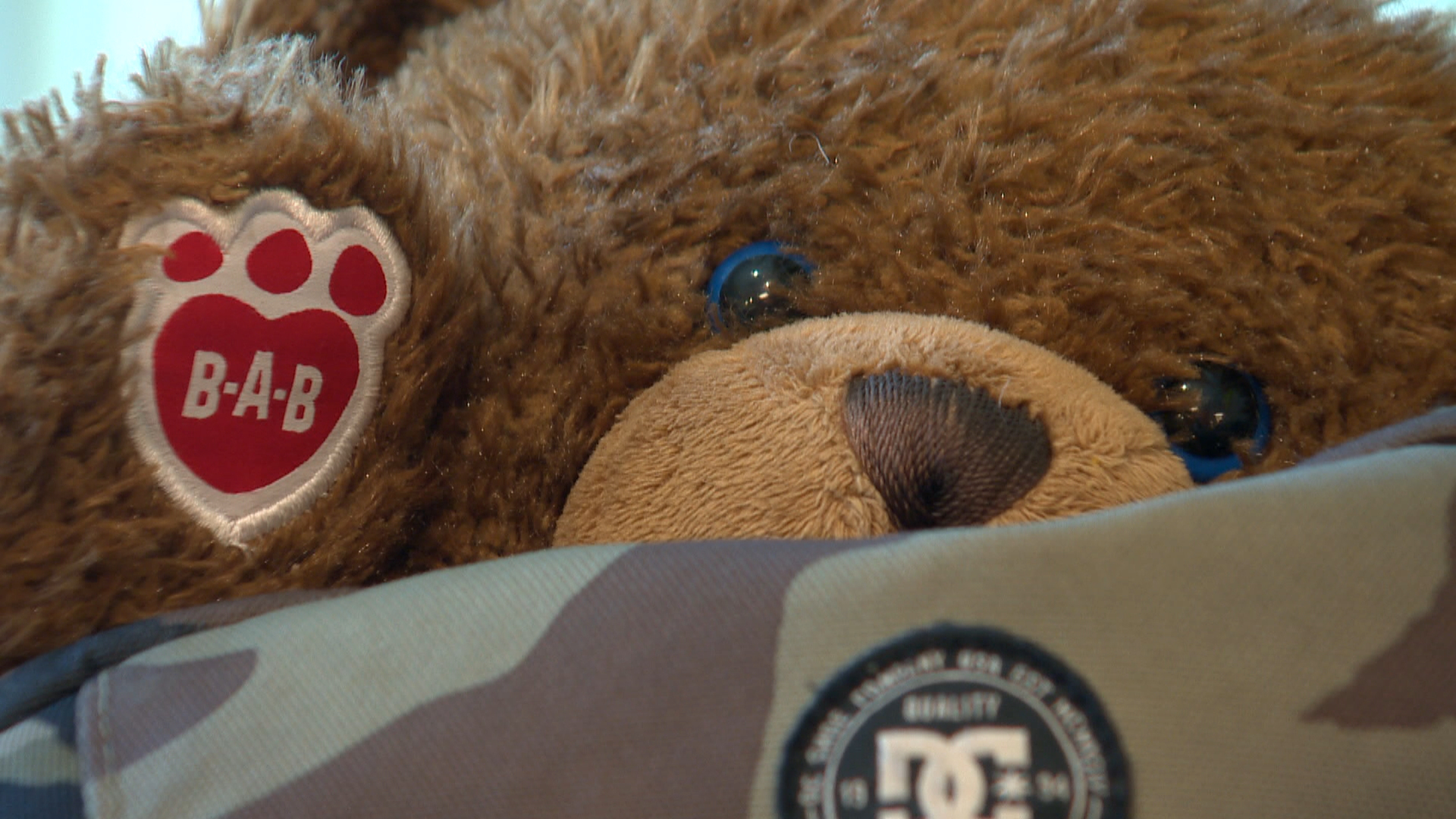 stuffed animal with recorded message