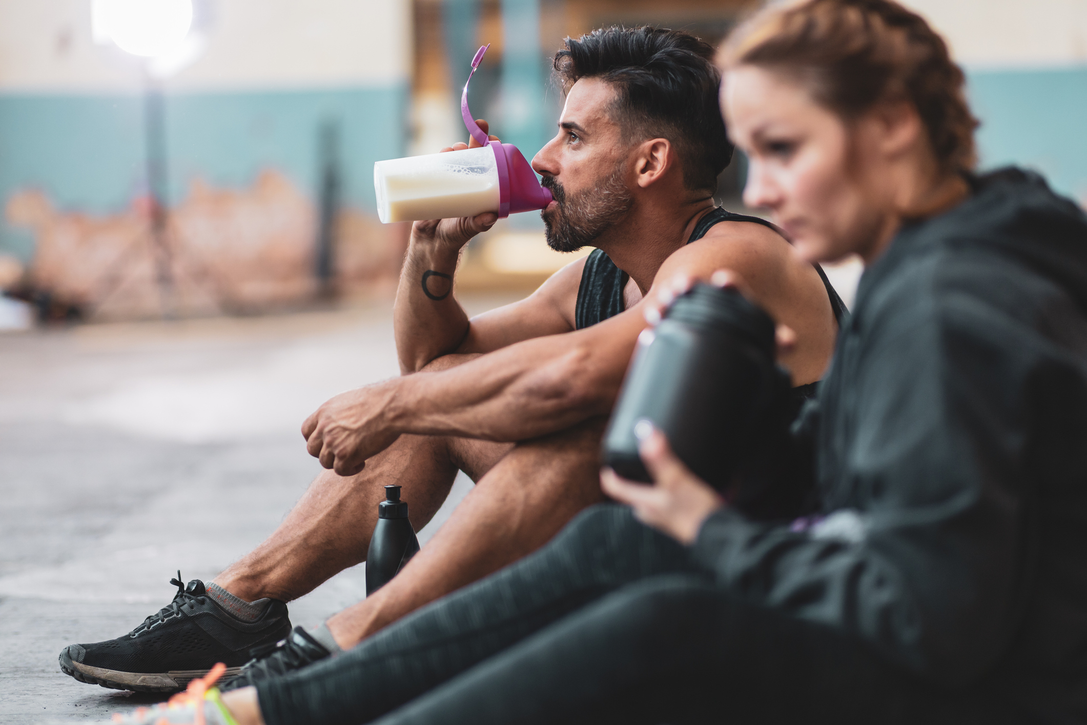 When to take shop protein shake