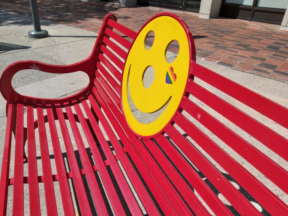 USED 20210612 Smiling Bench Good Morning Guelph