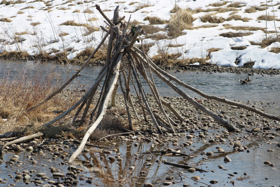 USED 3.20.21 good morning teepee along St. Vrain Greenway