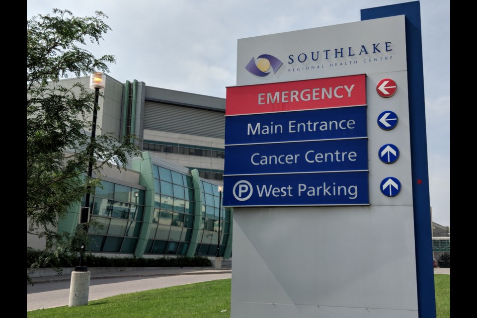 Southlake Regional Health Centre. File