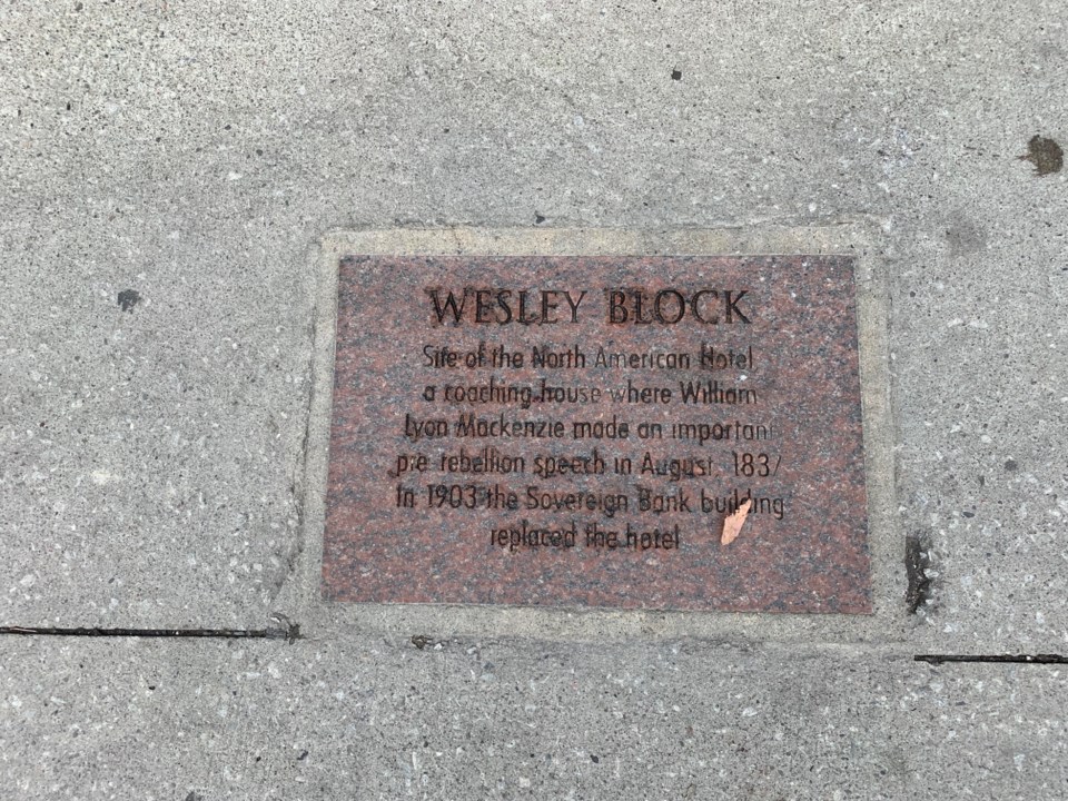 USED 2019 10 26 Wesley Block plaque DK