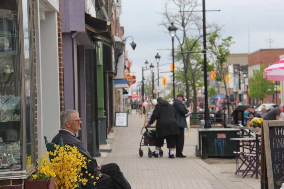USED2018-06-21goodmorning  9  Downtown North Bay. Photo by Brenda Turl for BayToday.
