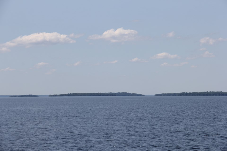 USED2018-07-19goodmorning  9 Distant Manitou Islands. Photo by Brenda Turl for BayToday.