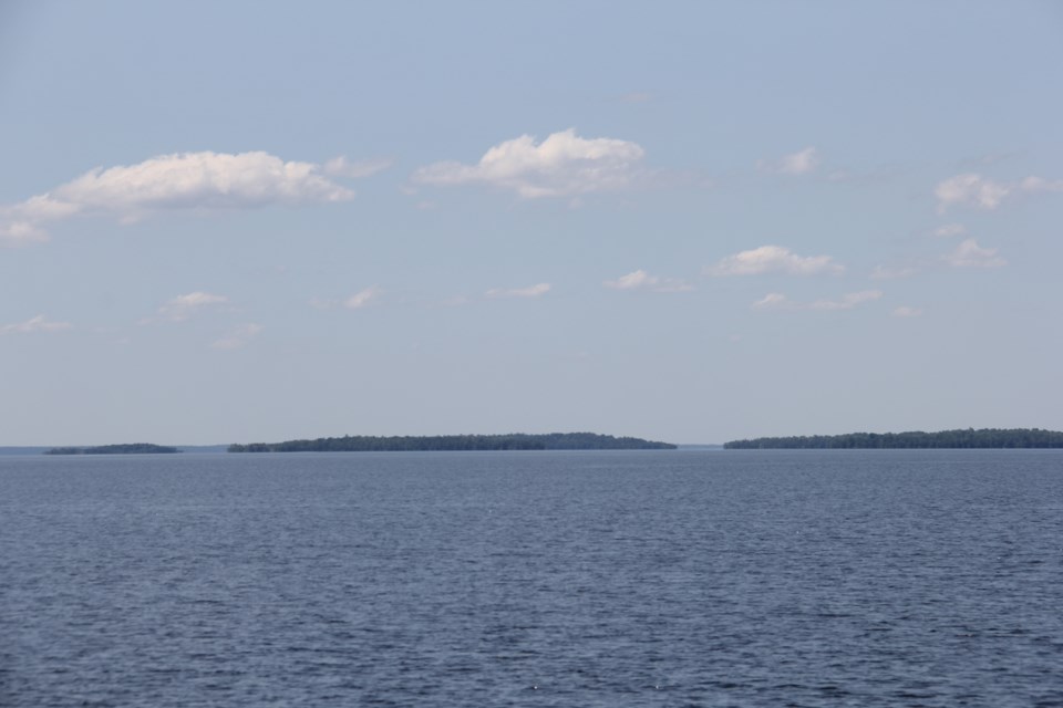 USED2018-07-19goodmorning  9 Distant Manitou Islands. Photo by Brenda Turl for BayToday.
