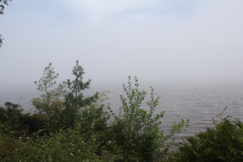 USED 2018-07-26goodmorning  7 Misty morning at the lake. Photo by Brenda Turl for bayToday.