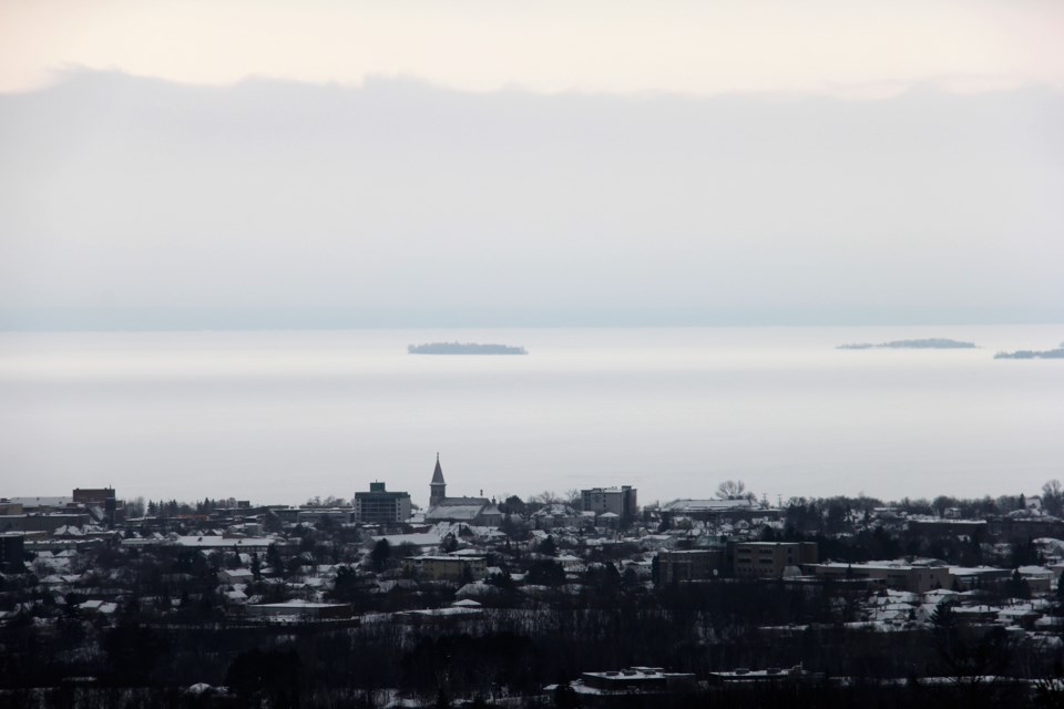 USED 2019-01-10goodmorning  1 North Bay in winter. Photo by Brenda Turl for BayToday.