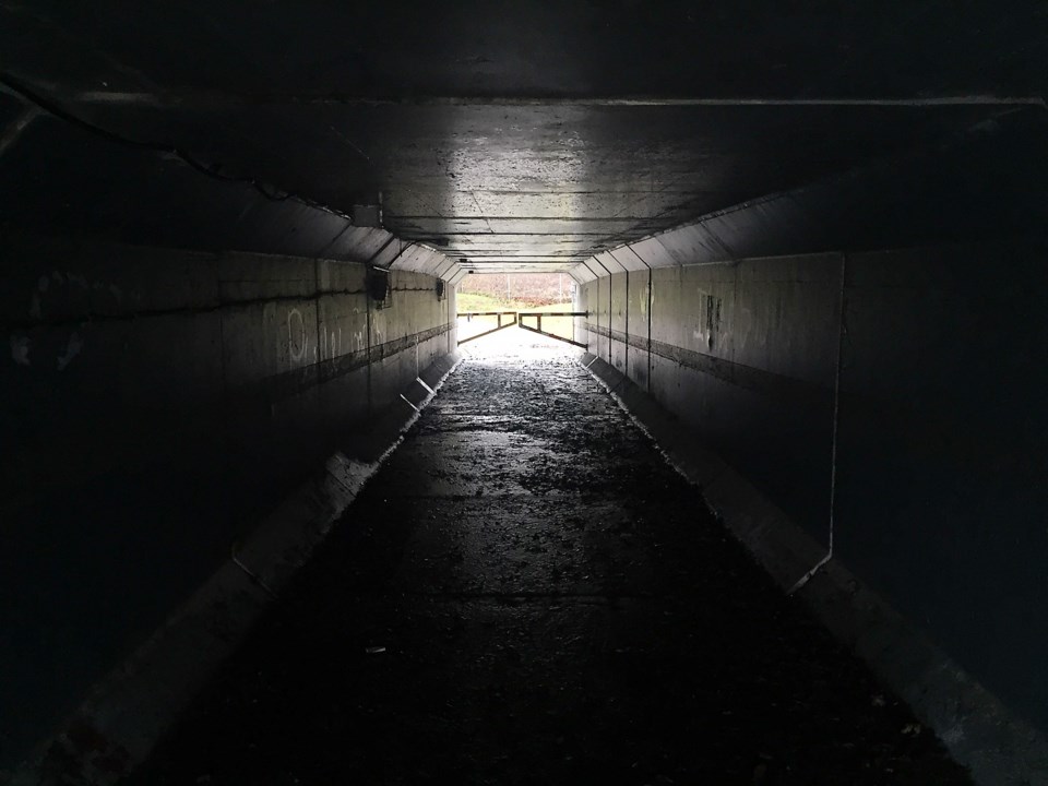 USED 2019-01-3goodmorning  4 The light at the end of the tunnel. Photo by Brenda Turl for BayToday.