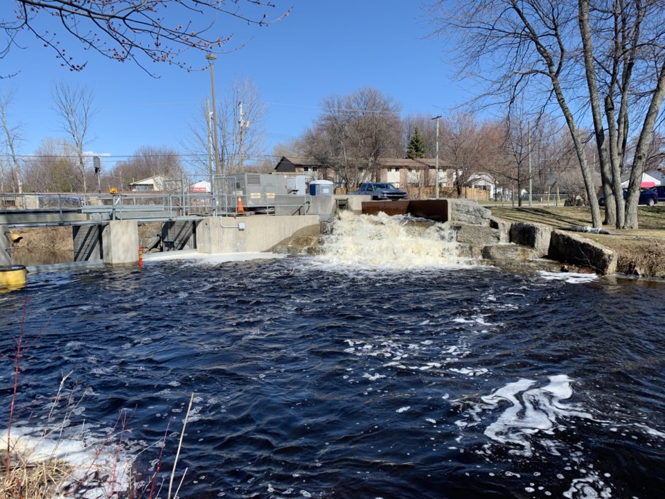 USED 2019-05-23goodmorning  6 Parks Creek flood control. Photo by Brenda Turl for BayToday.