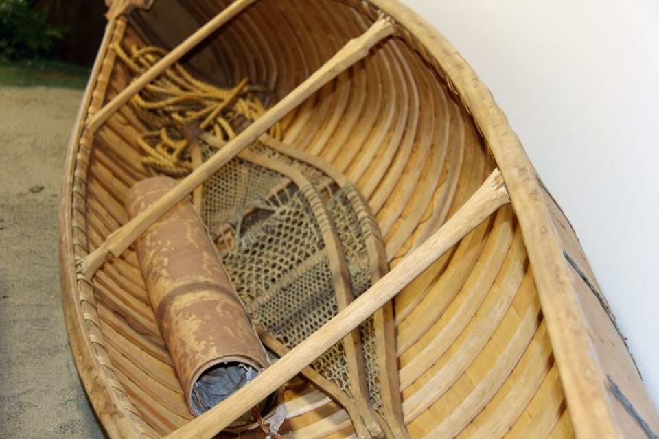 USED 2019-08-15goodmorningnorthbaybct  4 Canoe at the museum. Photo by Brenda Turl for BayToday.