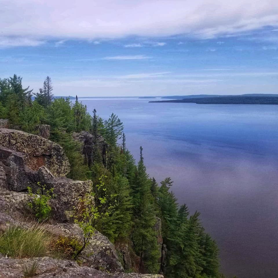 USED 2020-6-29goodmorningnorthbaybct  3 One view from Devil's Rock. Temiskaming Shores. Courtesy of Rob Stewart.