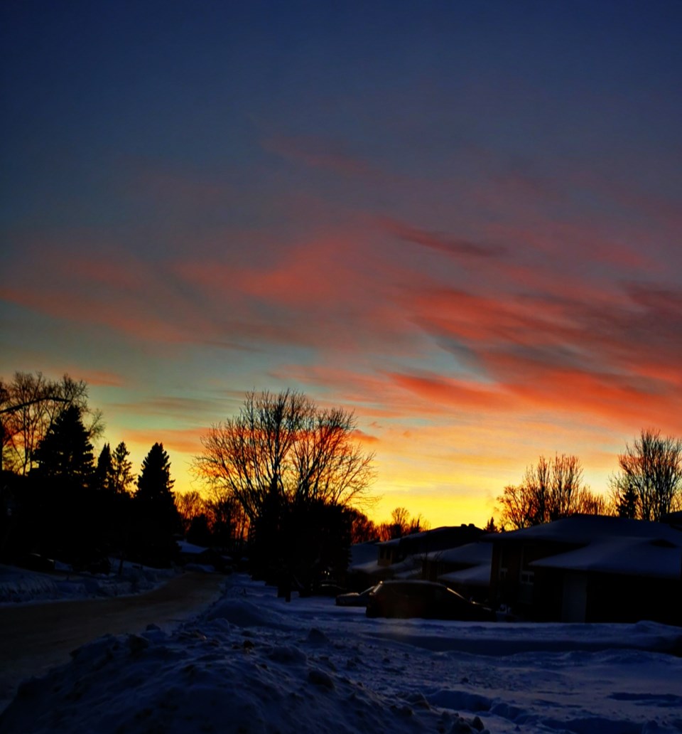 USED 2022-01-25goodmorningnorthbaybct  4 Cold sunset. NOrth Bay. Submitted by Kendall Cobb.