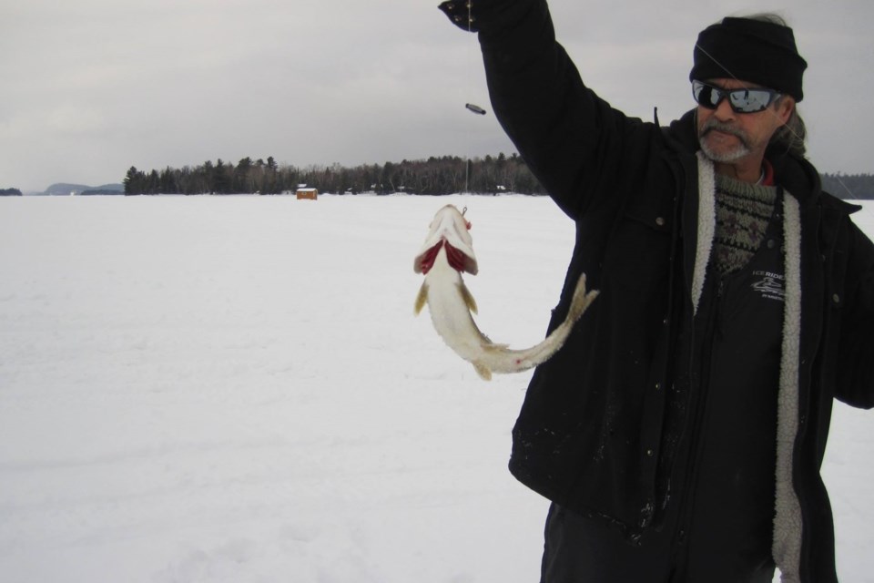 USED 2023-2-7goodmorningnorthbaybct-2-rob-macinnis-catching-fish-on-lake-temagami-temagami-first-nation-courtesy-of-barb-macinnis