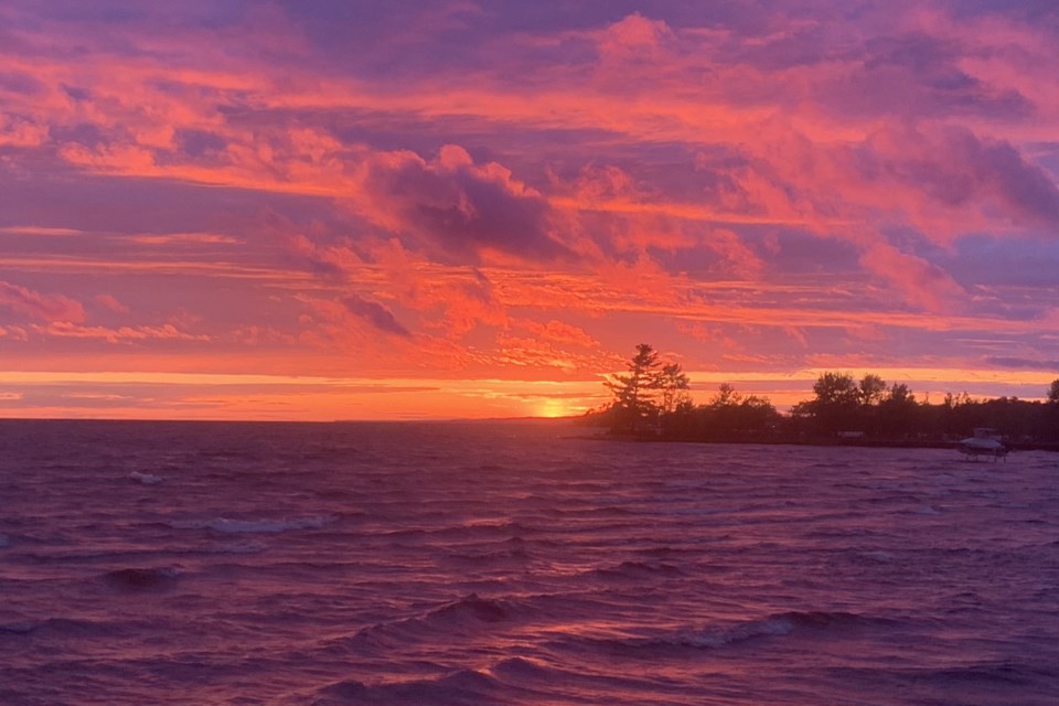 USED 2023-7-4goodmorningnorthbaybct-7-sunset-over-lake-nipissing-north-bay-brenda-turl