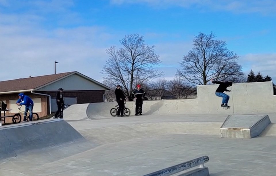USED good-morning-feb-11-virgil-skatepark-on-one-of-our-few-sunny-days